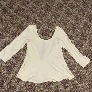 Peplum top